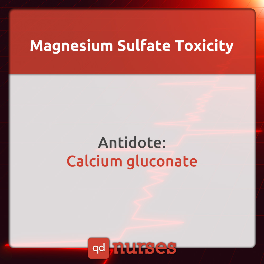 Magnesium Sulfate Toxicity
