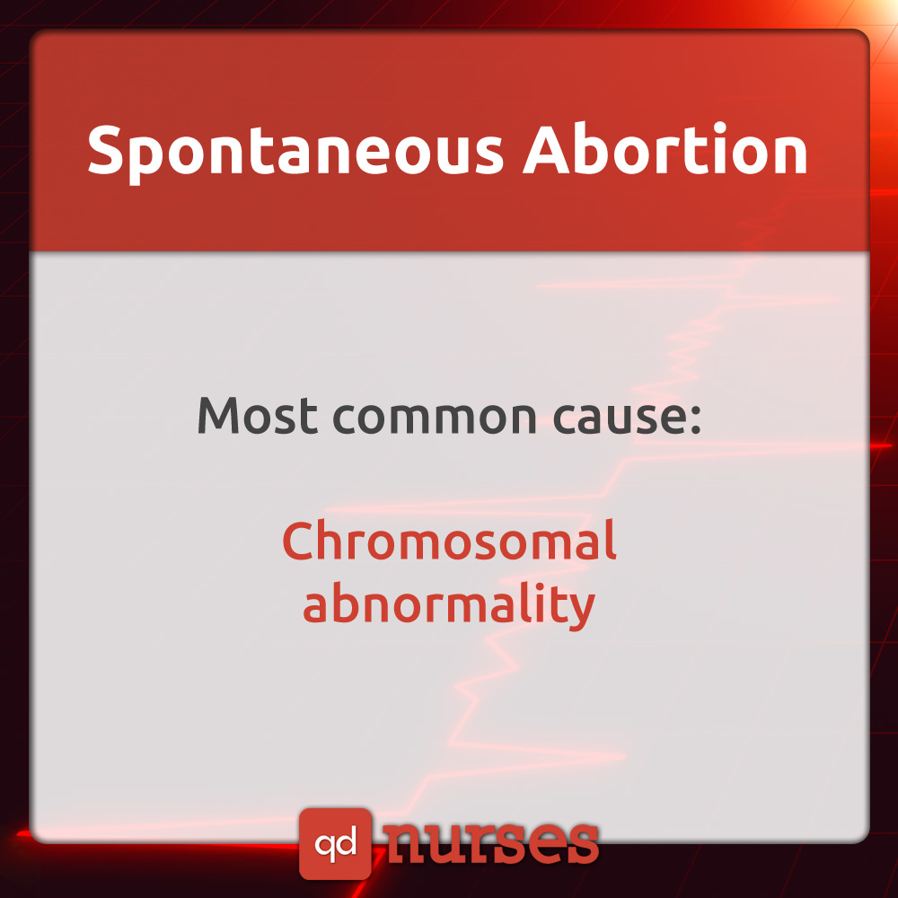 Spontaneous Abortion Cause