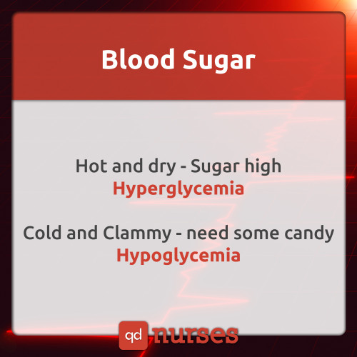 Blood sugar