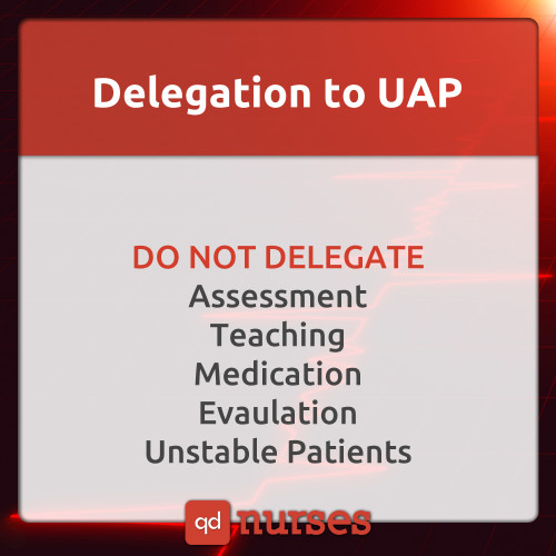 Delegation to UAP