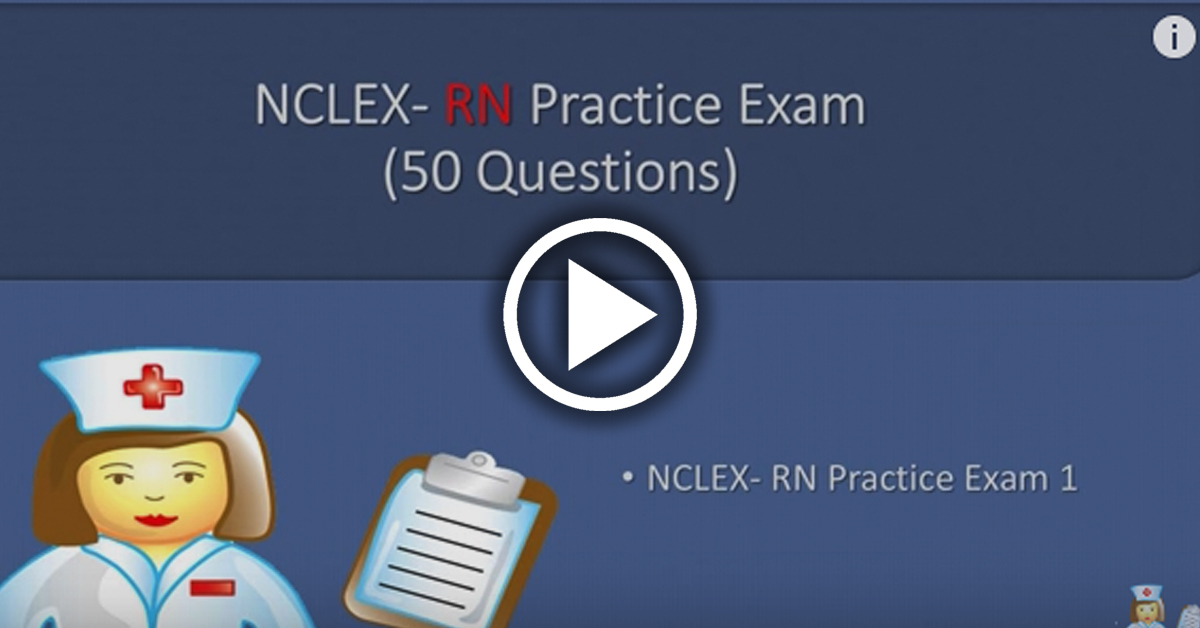 Free NCLEX-RN Practice 50 Questions