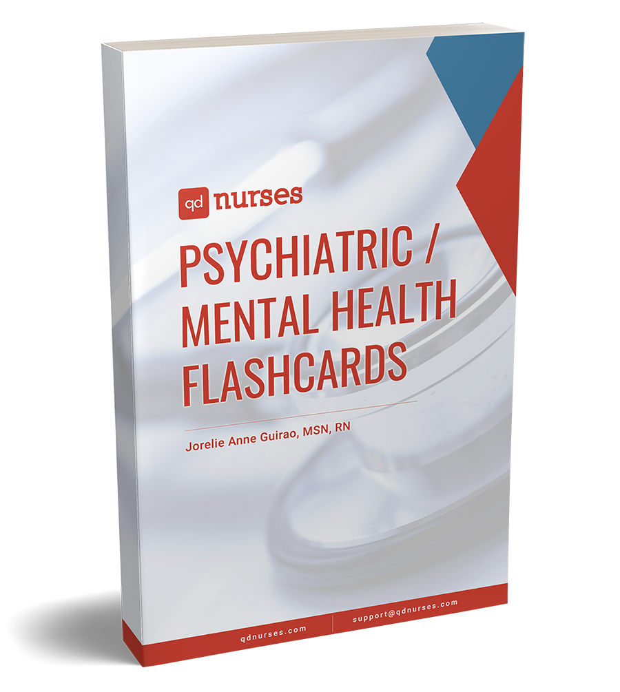 Psychiatric / Mental Health Digital Flashcards