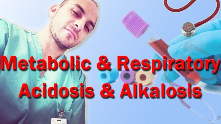 Metabolic Acidosis & Alkalosis, Respiratory Acidosis & Alkalosis