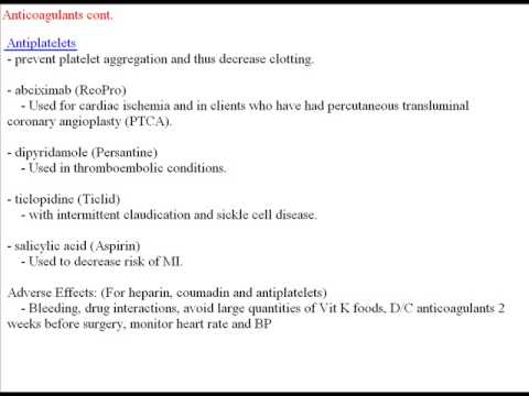 NCLEX Pharmacology Review Part 8