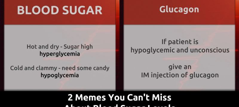 2 Memes You Can't Miss About Blood Sugar Levels