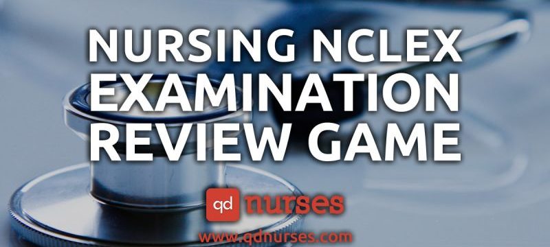 Nursing NCLEX Examination Review Game