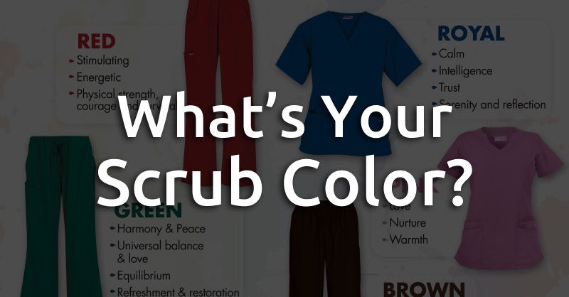 What S Your Scrub Color Qd Nurses