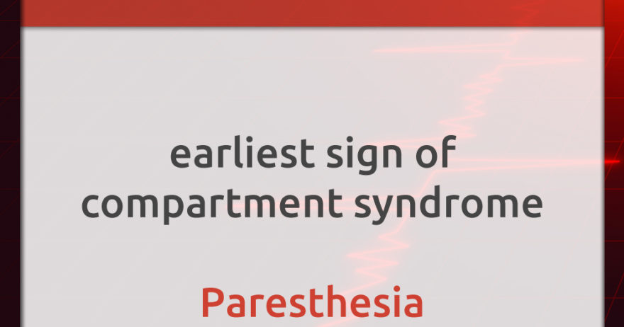Compartment Syndrome