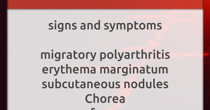 Acite Rheumatic Fever