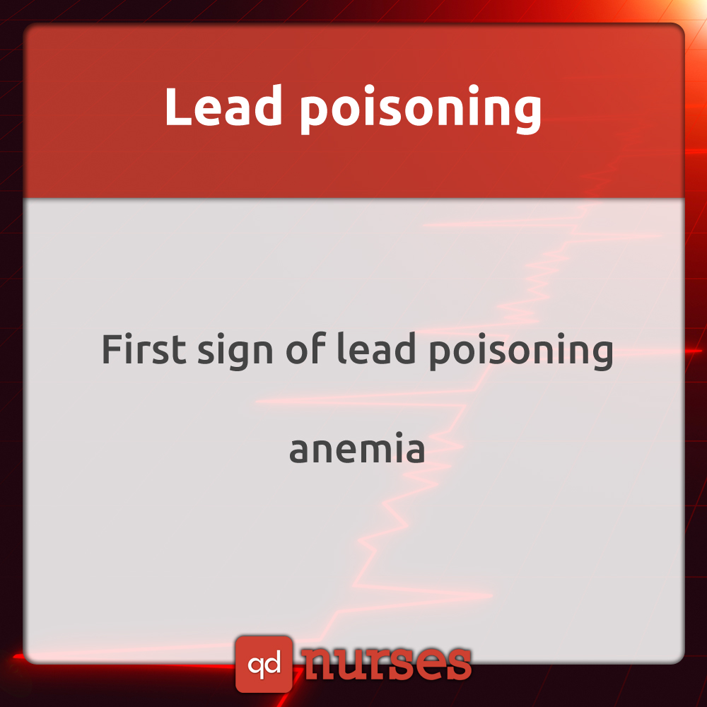 Lead Poisoning