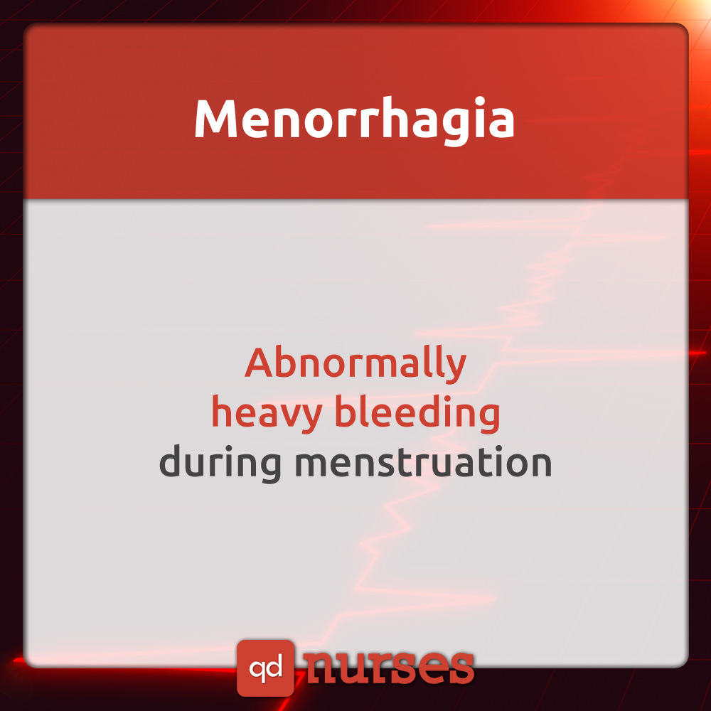 Menorrhagia