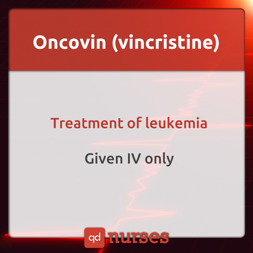 Oncovin - Vincristine
