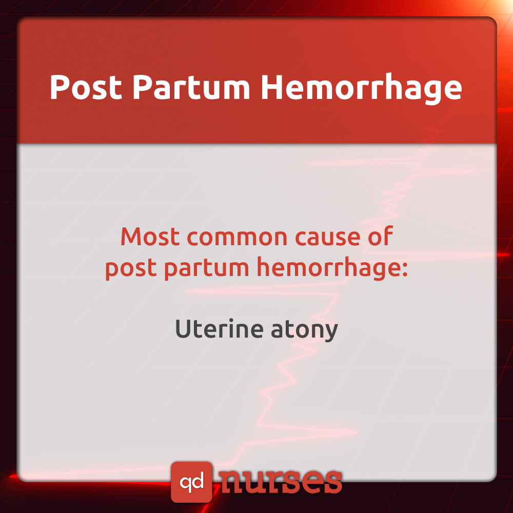 Post Partum Hemorrhage
