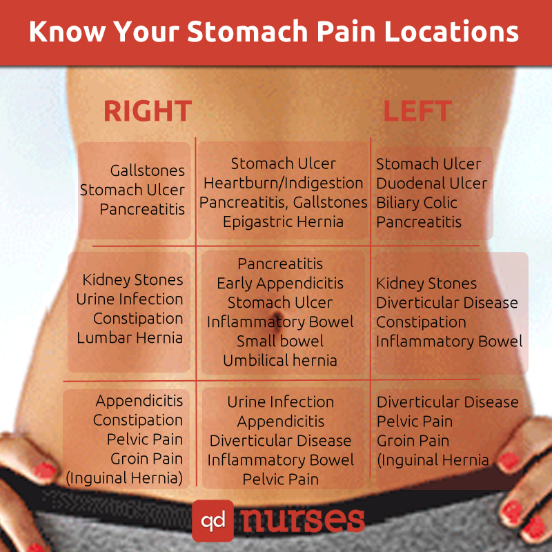 Above The Stomach Is Charted As Occurring In The