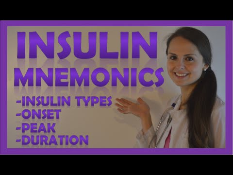 Easy Insulin Mnemonic You Need to Learn in Under 6 Minutes