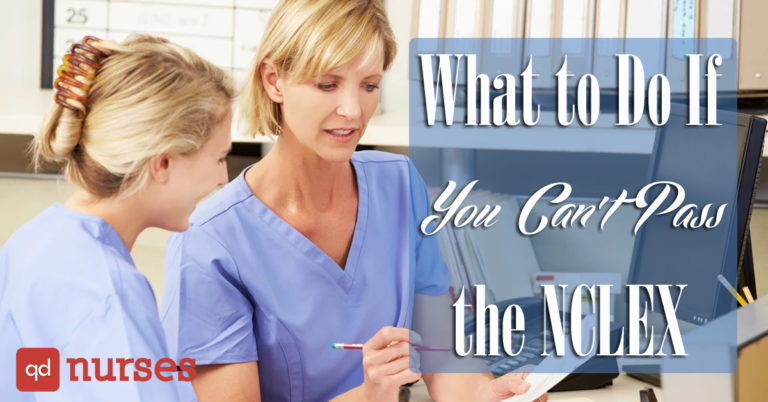 What to do if you cant pass the NCLEX