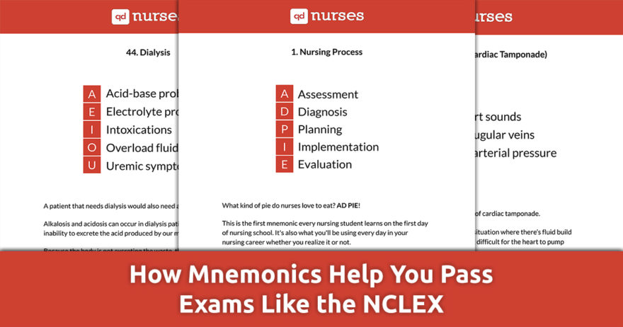 How Mnemonics Help You Pass Exams Like the NCLEX