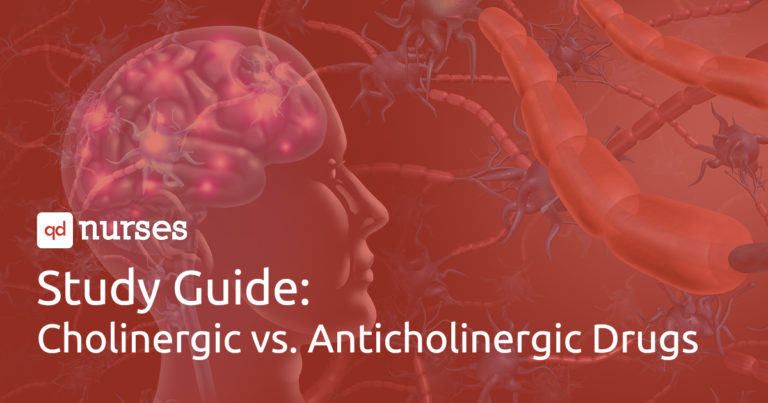 Study Guide: Cholinergic vs. Anticholinergic Drugs
