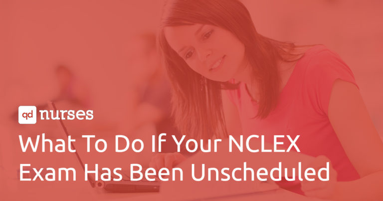 What to Do If Your NCLEX Exam Has Been Unscheduled